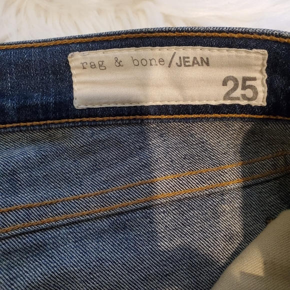 ☀️ Rag & Bone jeans "Little Five Wash" Sz 25☀️ - Picture 10 of 13